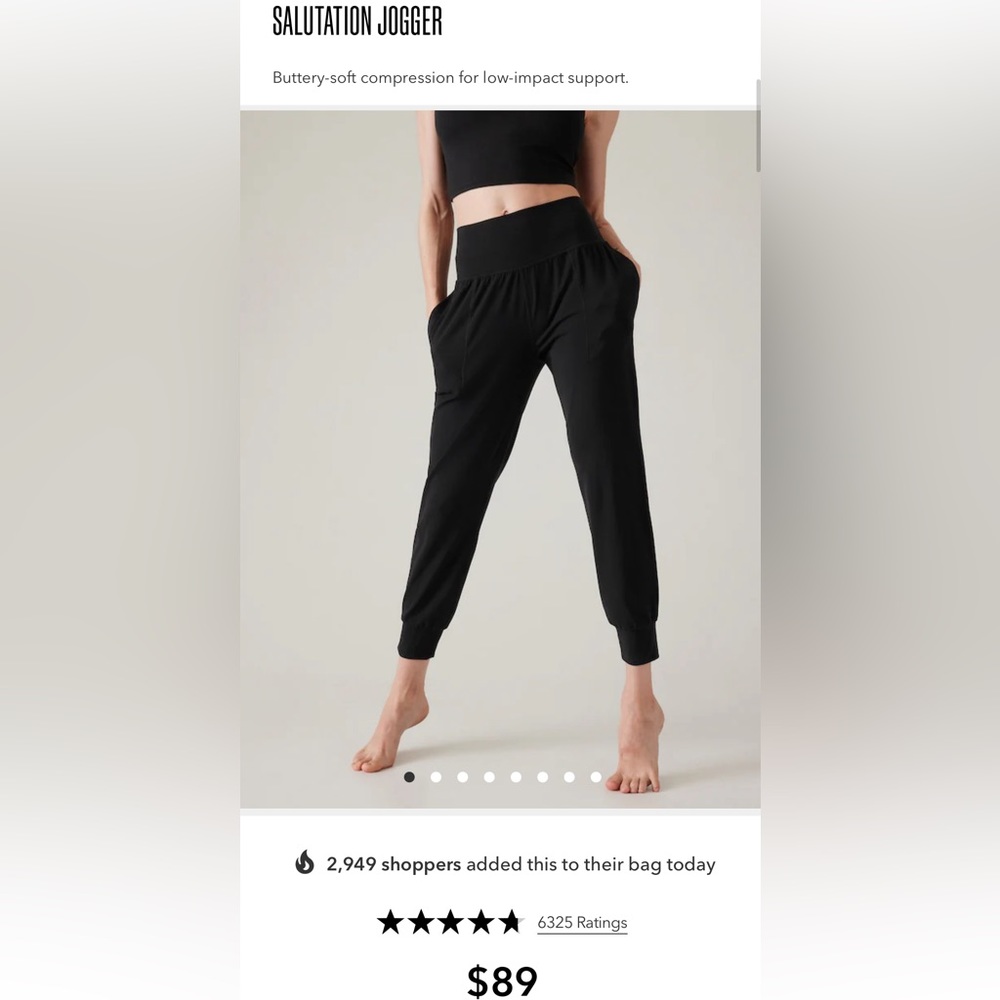 Athleta Salutation Joggers
